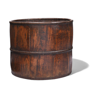 Grain Measure Made From Elm - Circa 90 Yrs Old
