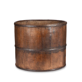 Vintage Chinese Elm Grain Measure