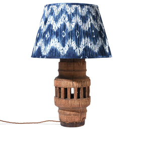 Table Lamp Made From An Old Wheel Hub