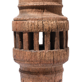 Table Lamp Made From An Old Wheel Hub
