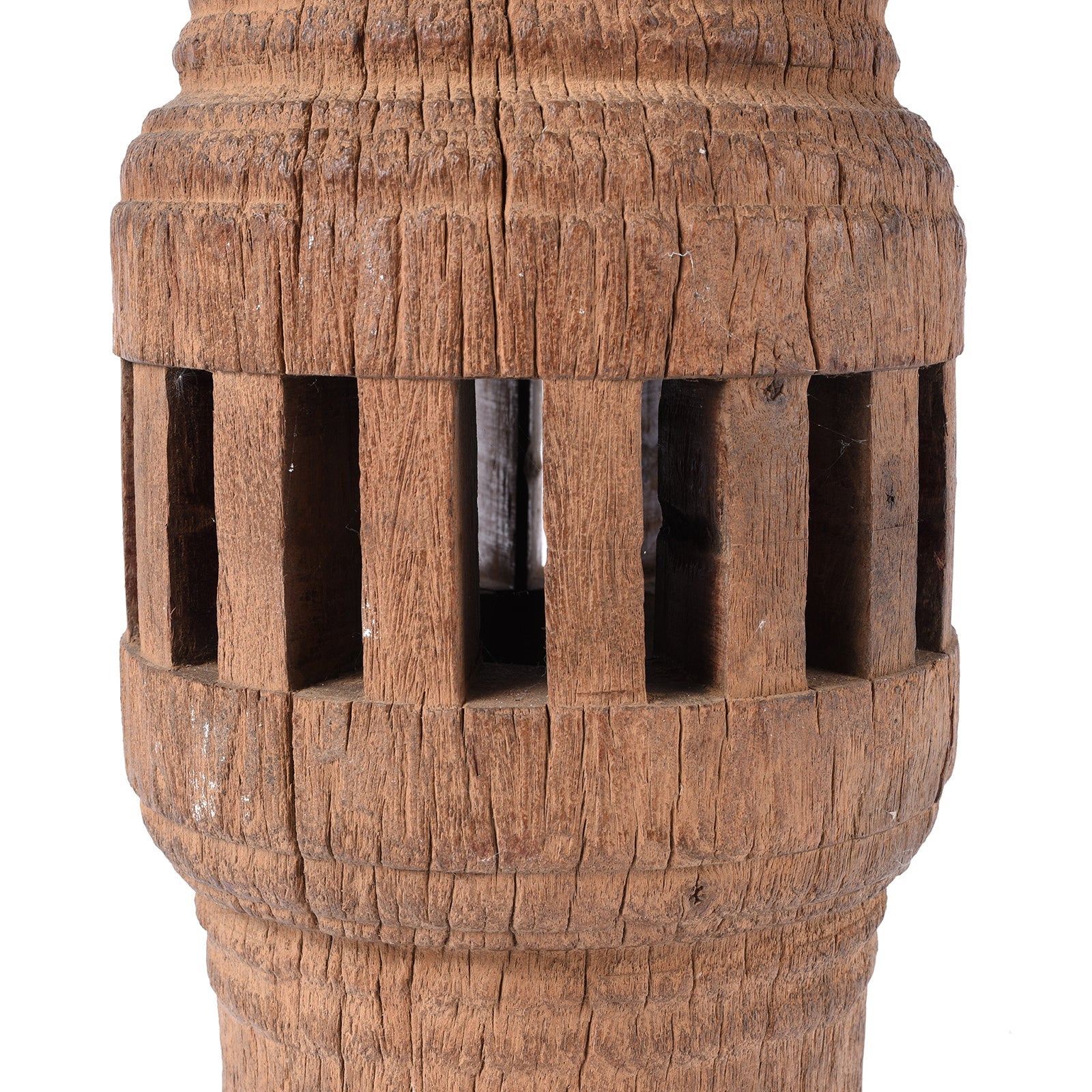 Elm Wheel Hub From Shanxi Province - 19thC