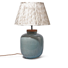 Celadon Glaze Wine Jar Table Lamp