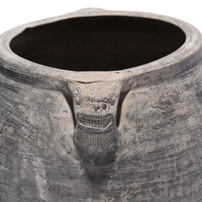 Terracotta Storage Jar From Shanxi -19thC