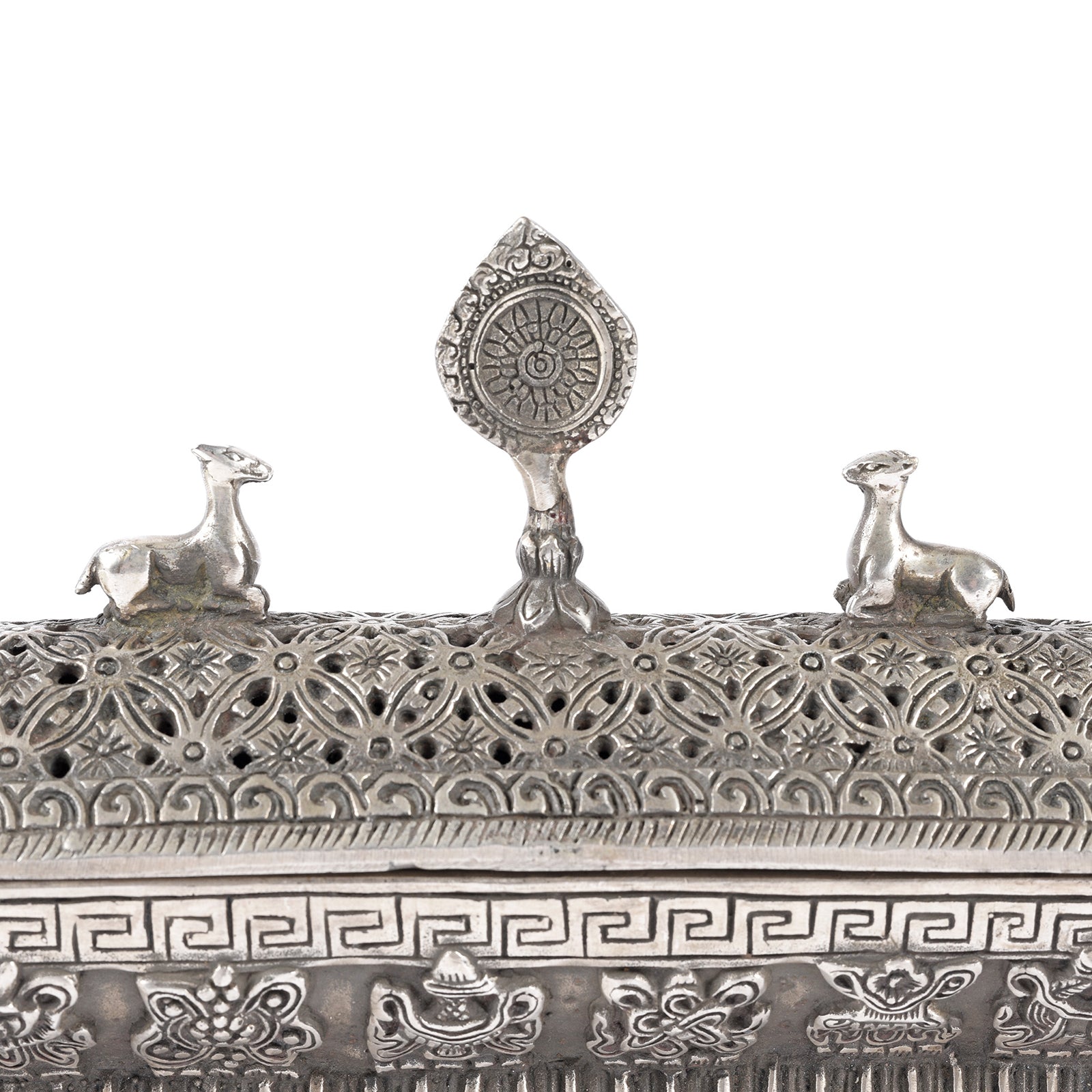 Reproduction Tibetan Incense Burner & Cover