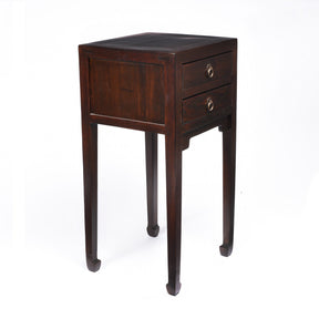 2 Drawer Elm Tea Table