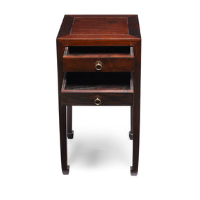 2 Drawer Elm Tea Table