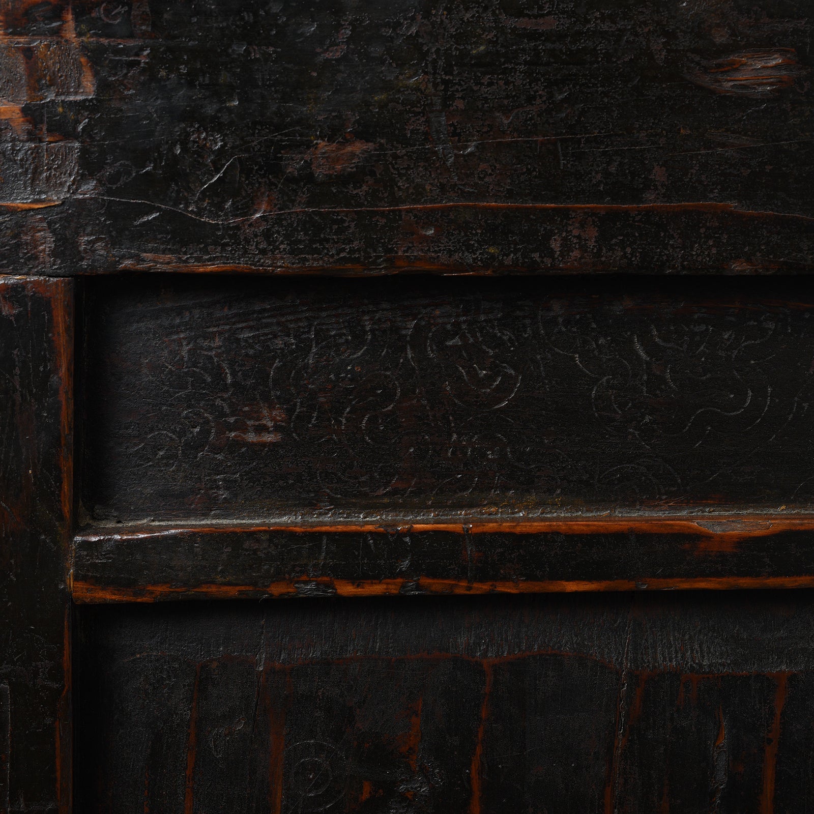 Mongolian Side Cabinet - Early 19th Century