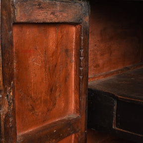 Black Lacquer Sideboard From Shanxi - Early 19th Century
