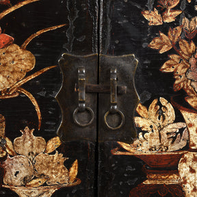 Black Lacquer Sideboard From Shanxi - Early 19th Century
