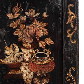 Black Lacquer Sideboard From Shanxi - Early 19th Century