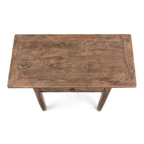 Bleached Provincial Table From Shanxi - 19th Century