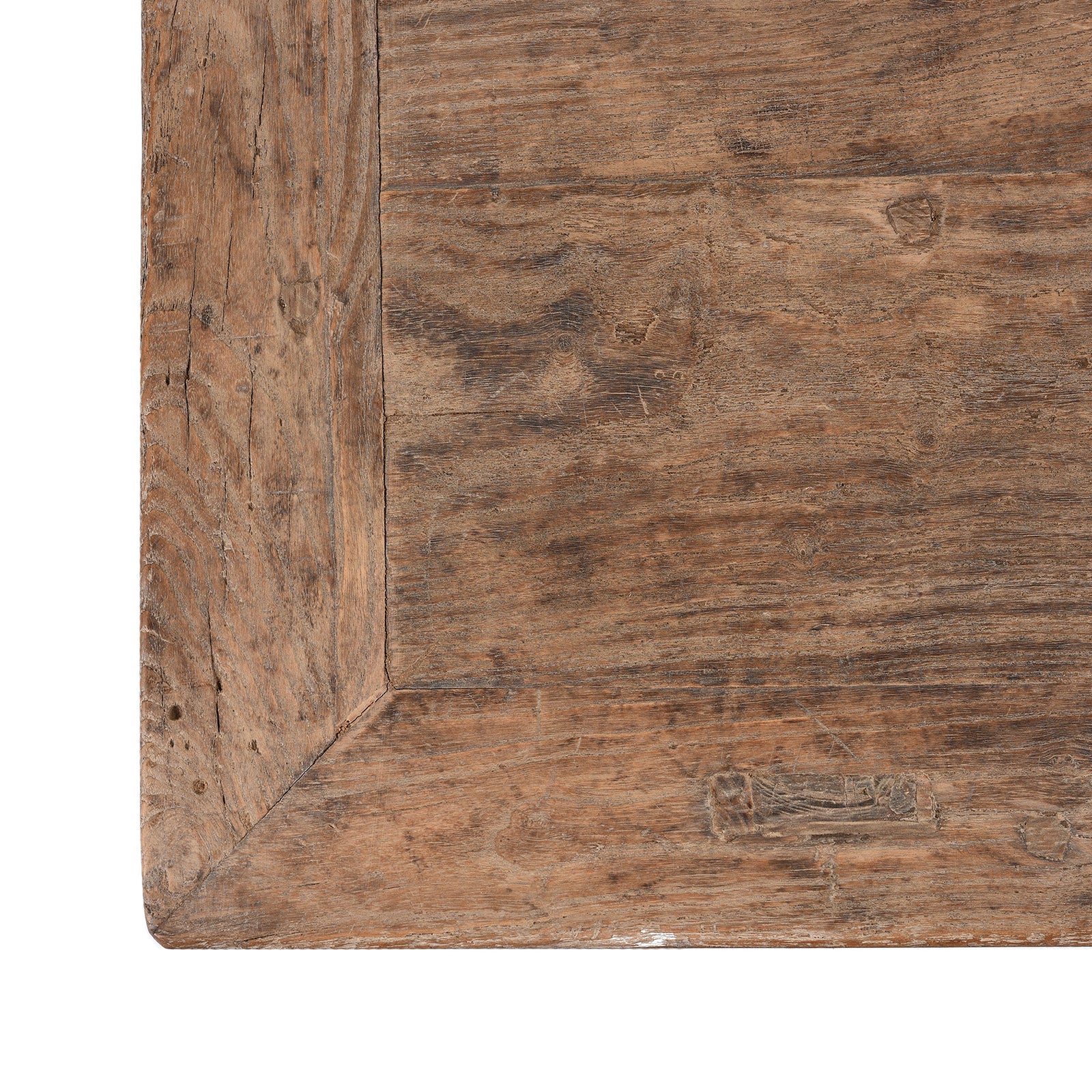 Bleached Provincial Table From Shanxi - 19th Century