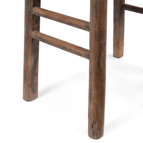 Bleached Provincial Table From Shanxi - 19th Century