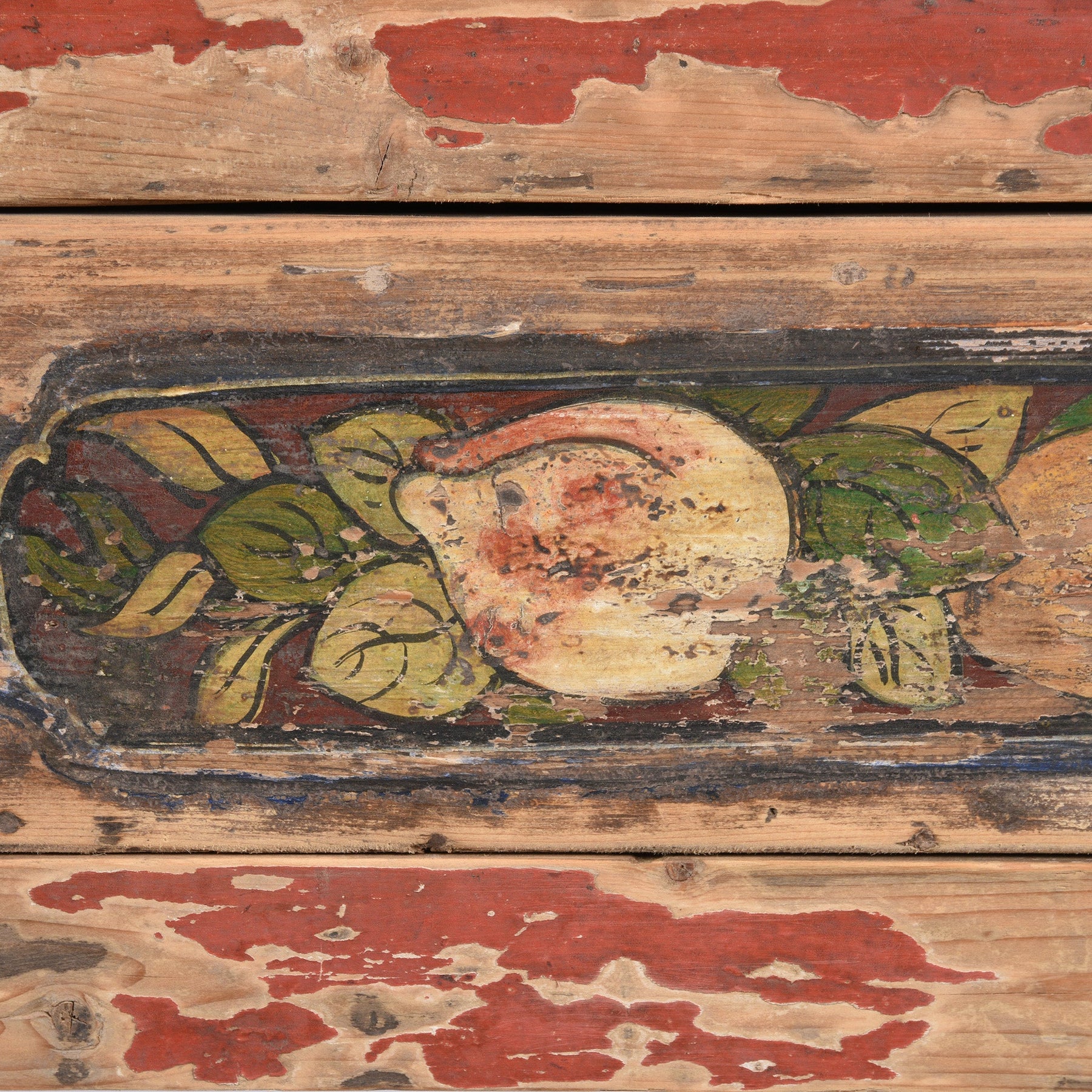 Painted Altar Table From Mongolia - 19thC