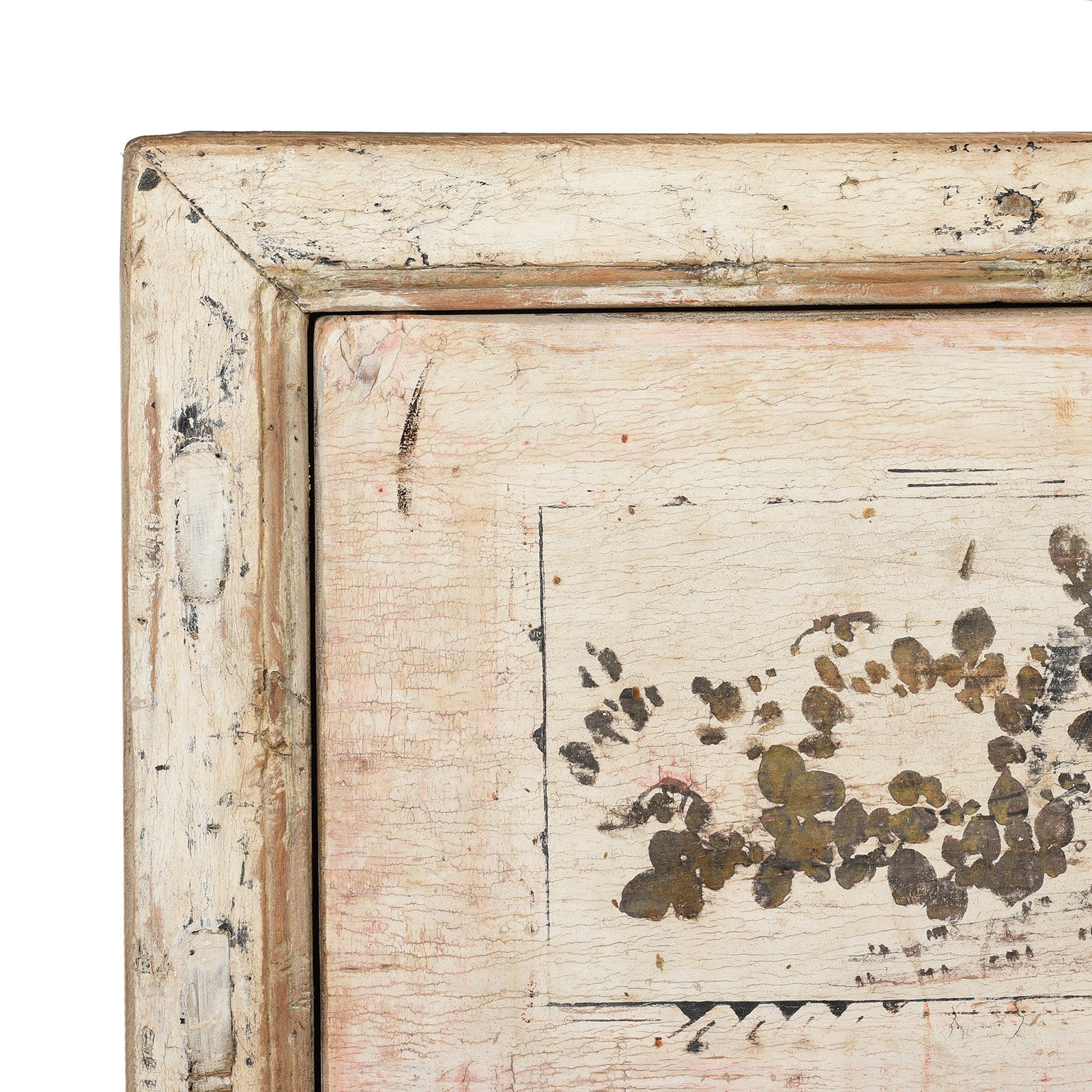 Pale Painted Shanxi Sideboard - Ca 1920