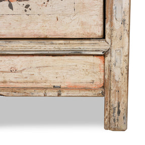 Pale Painted Shanxi Sideboard - Ca 1920