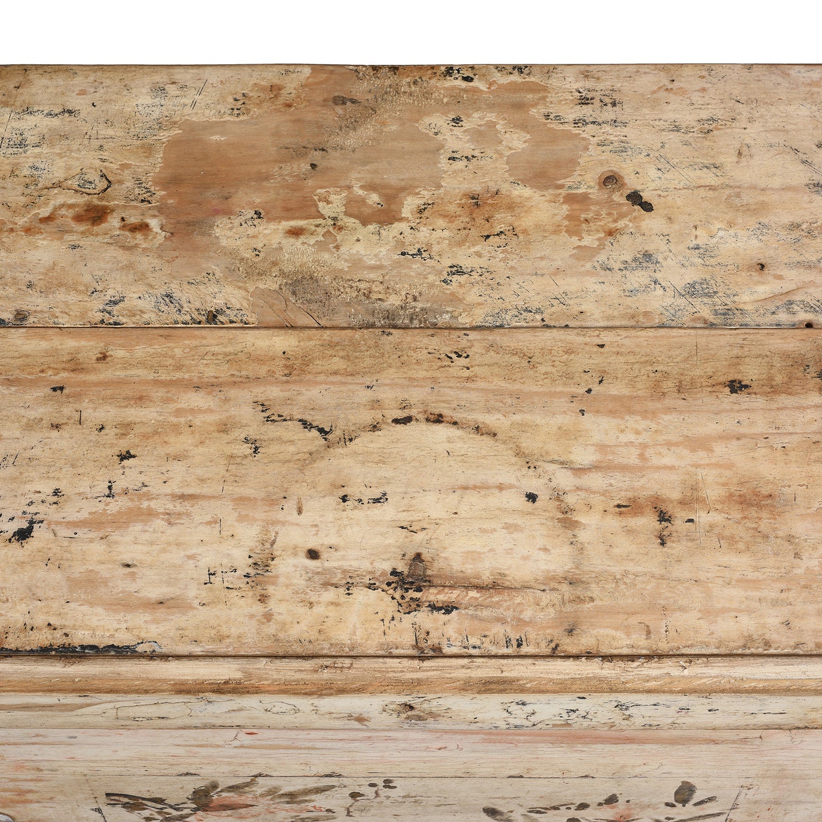 Pale Painted Shanxi Sideboard - Ca 1920