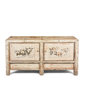 Pale Painted Shanxi Sideboard - Ca 1920