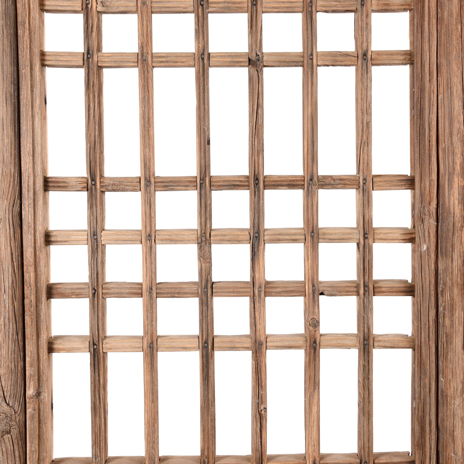 Chinese Pine Door Screen Panels - 19thC