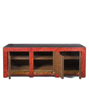 Painted Sideboard From Gansu - Early 19thC