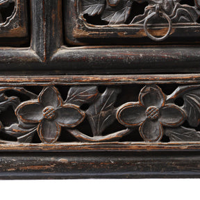 Painted Elm Kang Table From Shanxi  - Late 19th Century