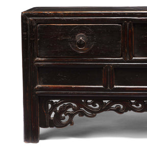 Lacquer Elm Kang Table From Shanxi  - Late 19thC