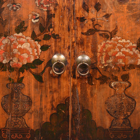 Painted Mongolian Cabinet - 18th Century