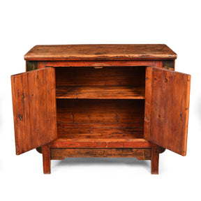Painted Mongolian Cabinet - 18th Century