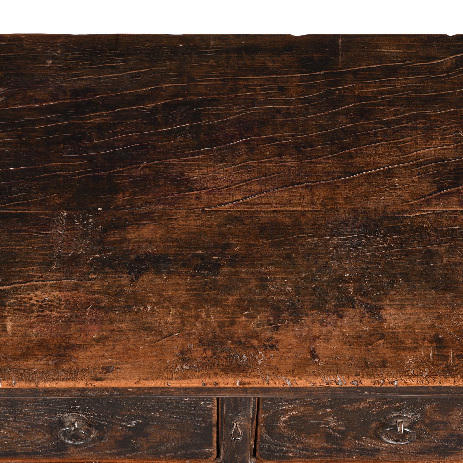 3 Drawer Wine Table From Shanxi - 19thC