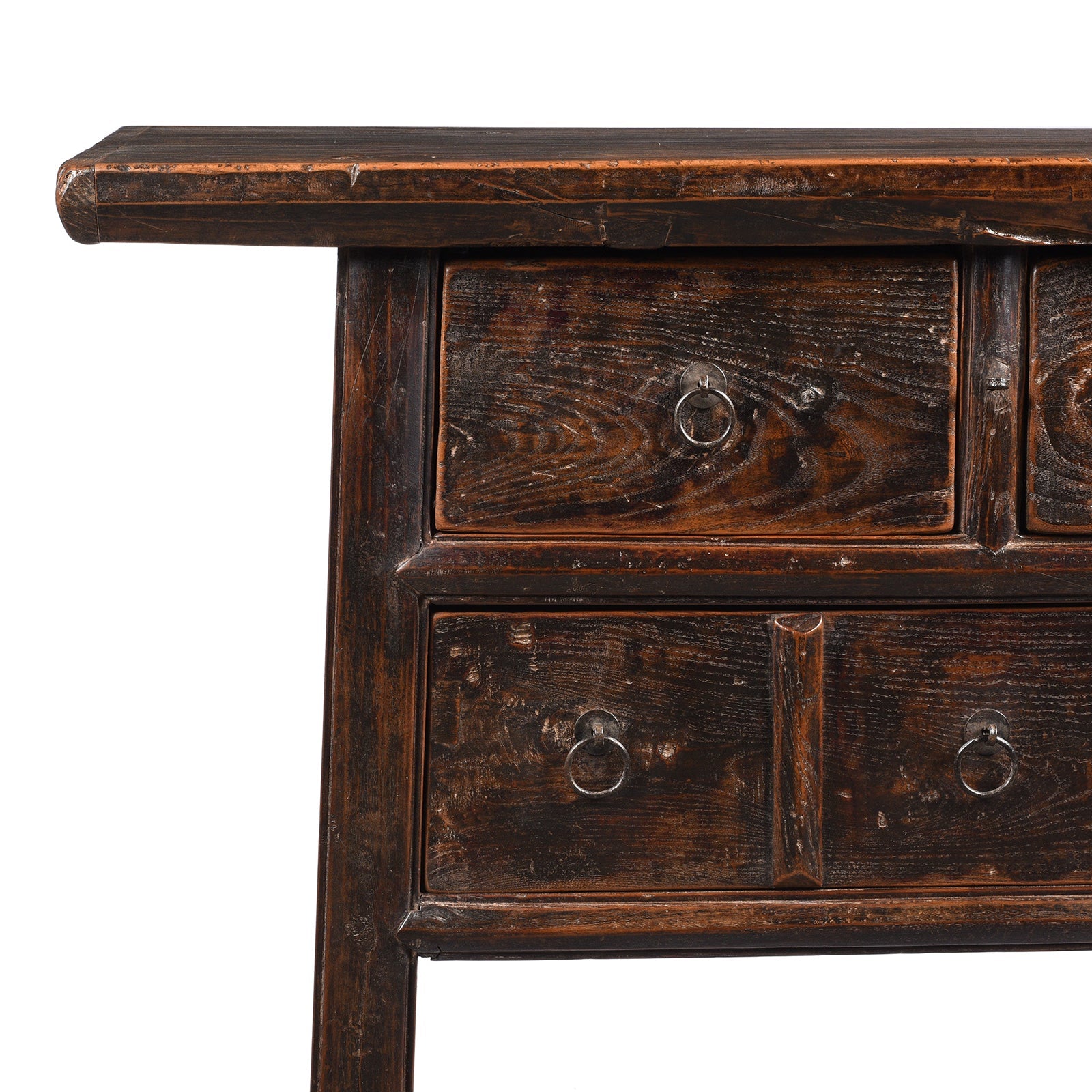 3 Drawer Wine Table From Shanxi - 19thC