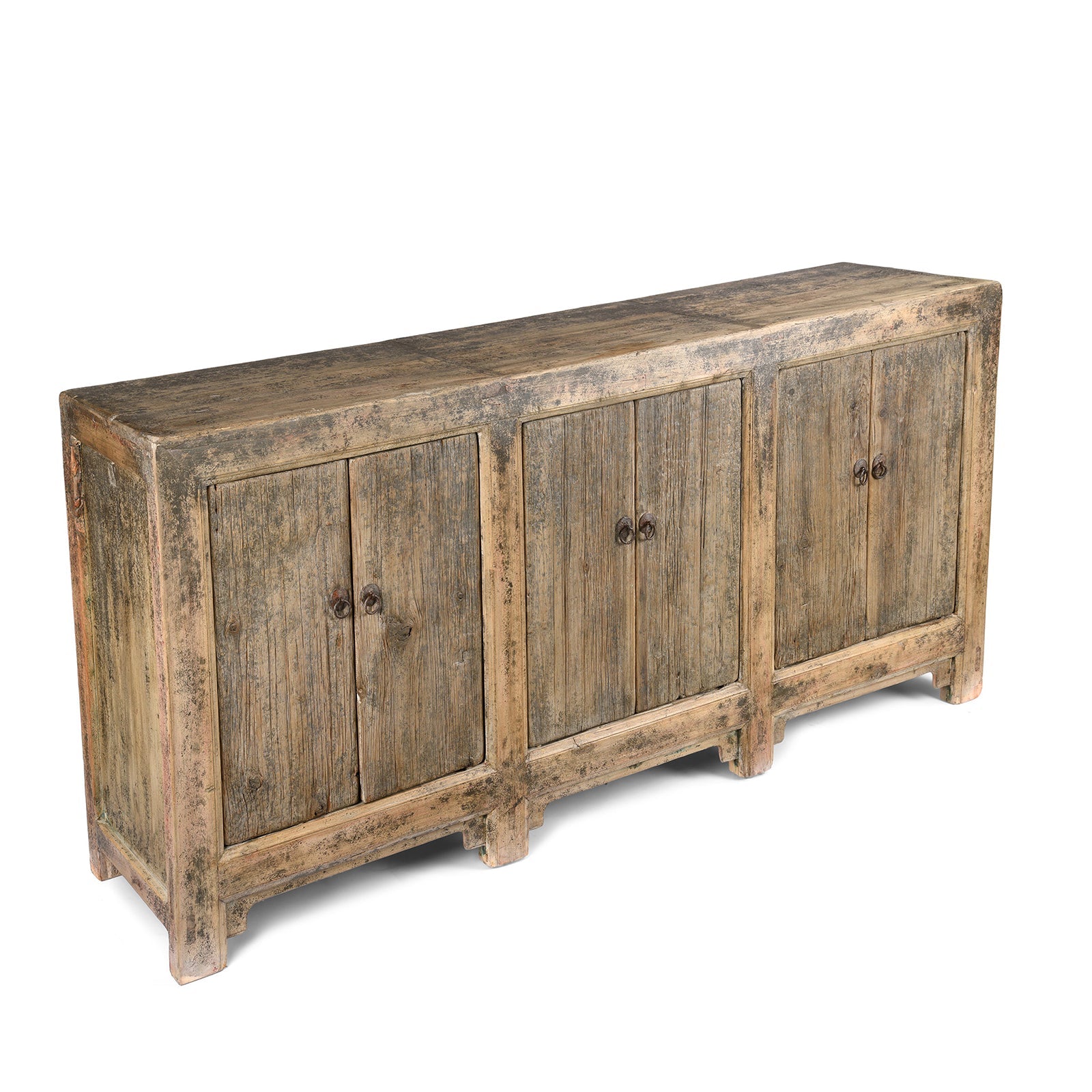 6 Door Elm Sideboard From Mongolia