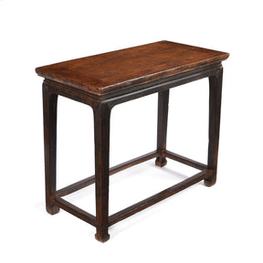 Ming Style Half Table From Shanxi Province - Early 19th Century