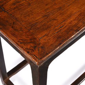 Ming Style Half Table From Shanxi Province - Early 19th Century