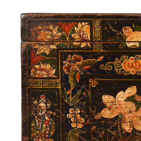 Painted Opera Chest From Shanxi - 19thC