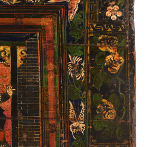 Painted Opera Chest From Shanxi - 19th Century