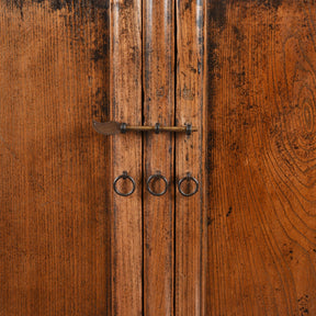 Elm Side Cabinet From Shanxi - 19th Century