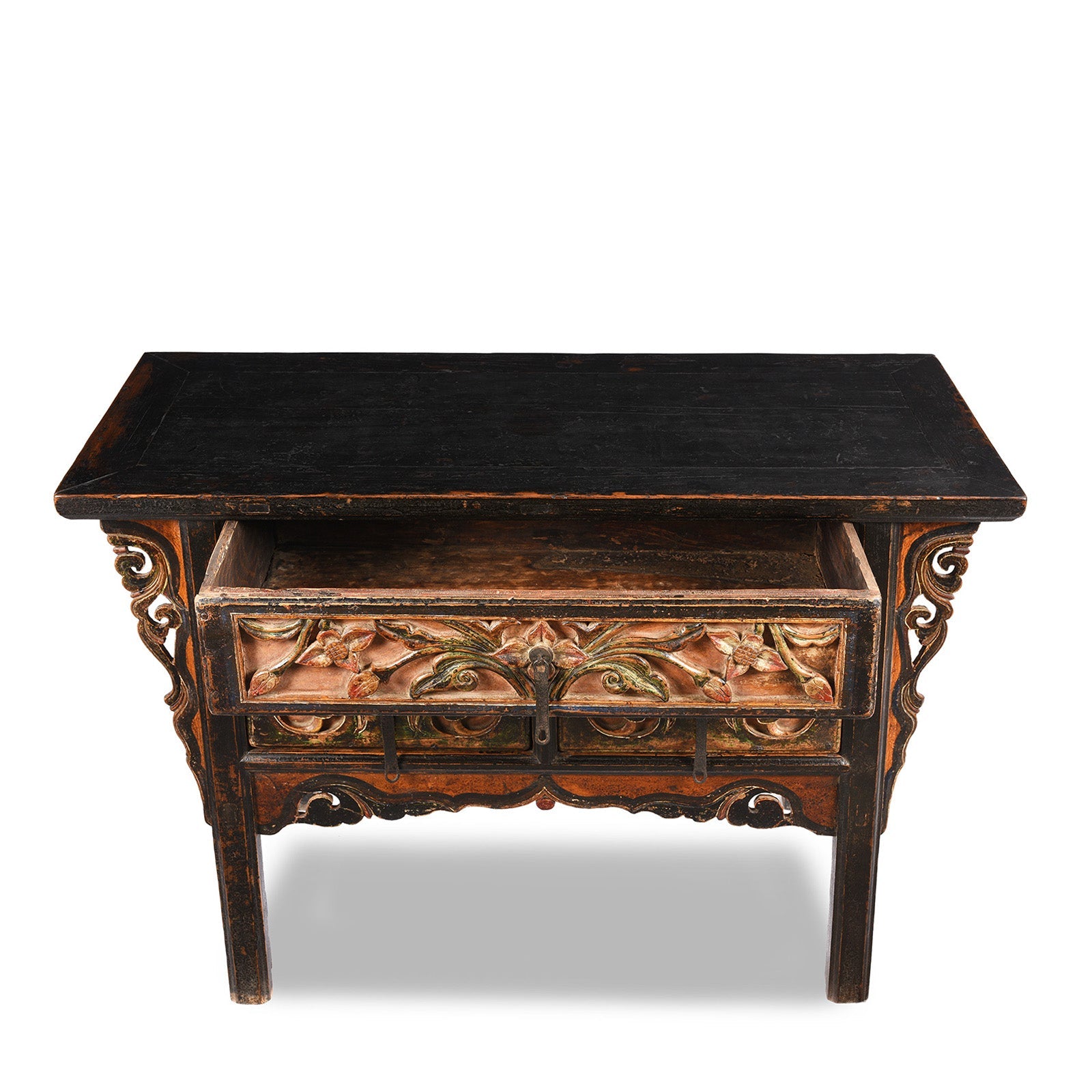 Elm Coffer Table From Shanxi Province - 18thC