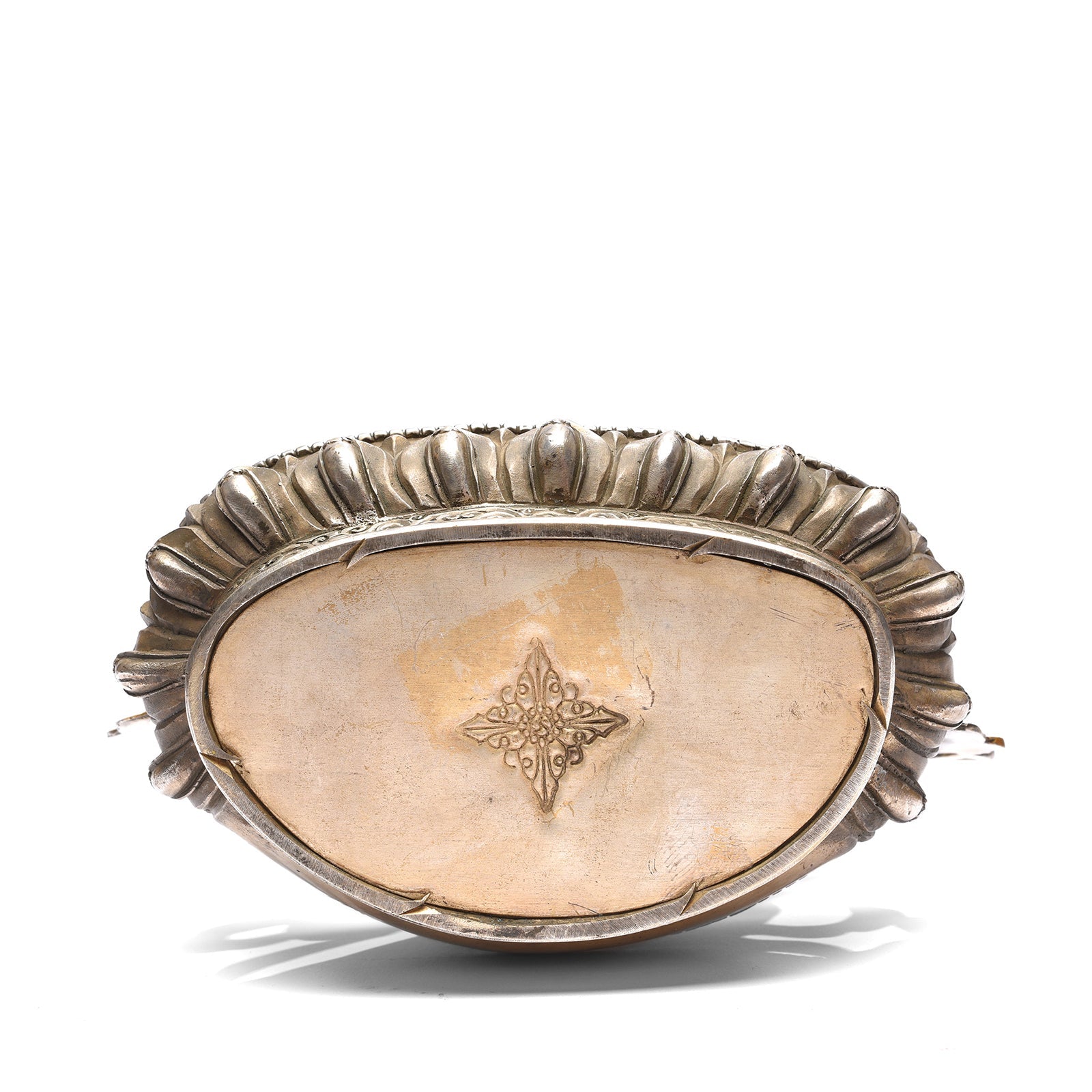 Silver Plated Statue Of The Goddess Tara