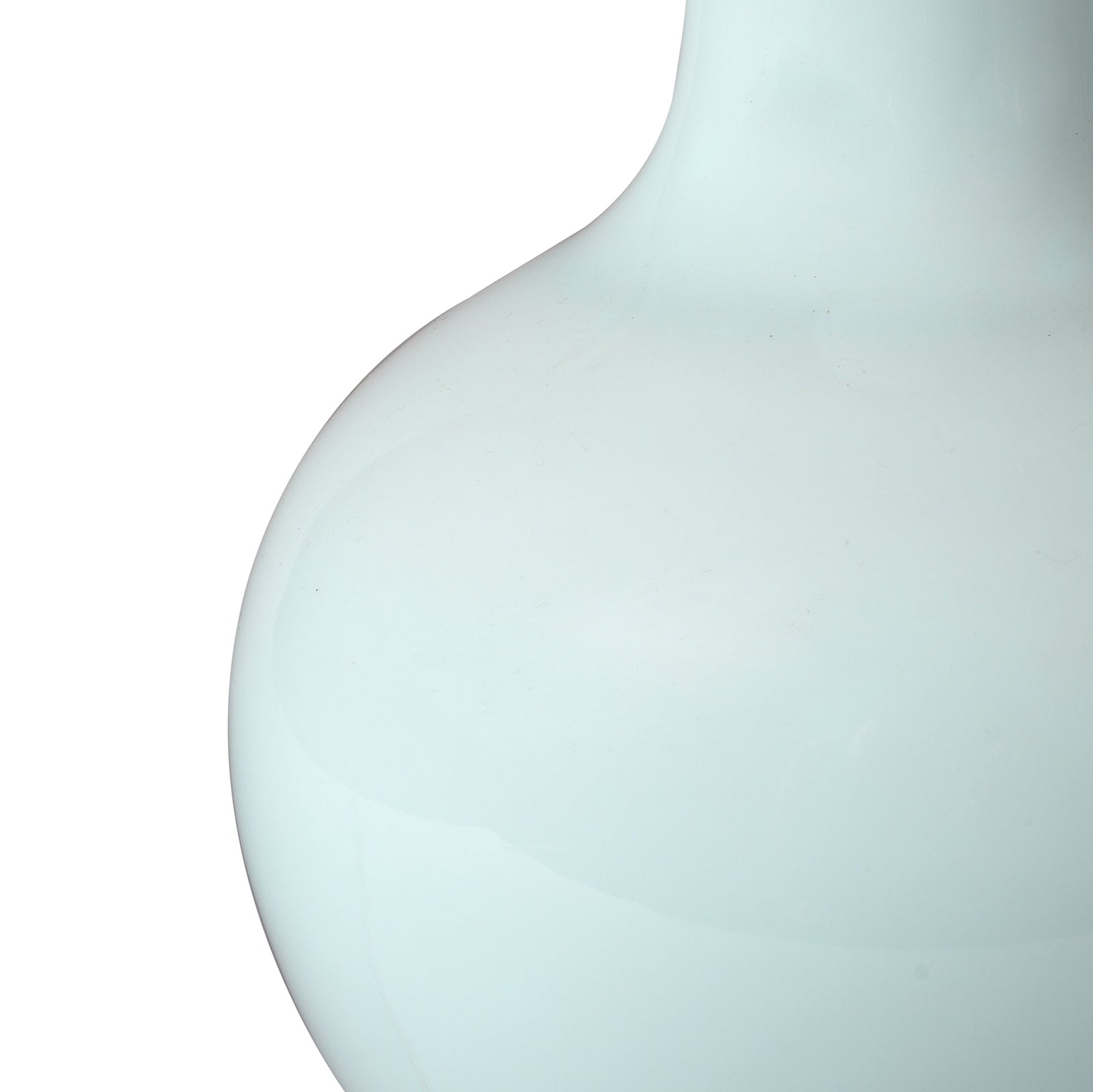 Celadon Glaze Porcelain Bottle Vase Lamp