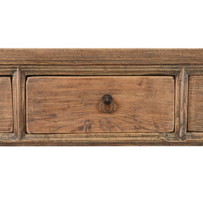 4 Drawer Chinese Elm Altar Table - 19thC