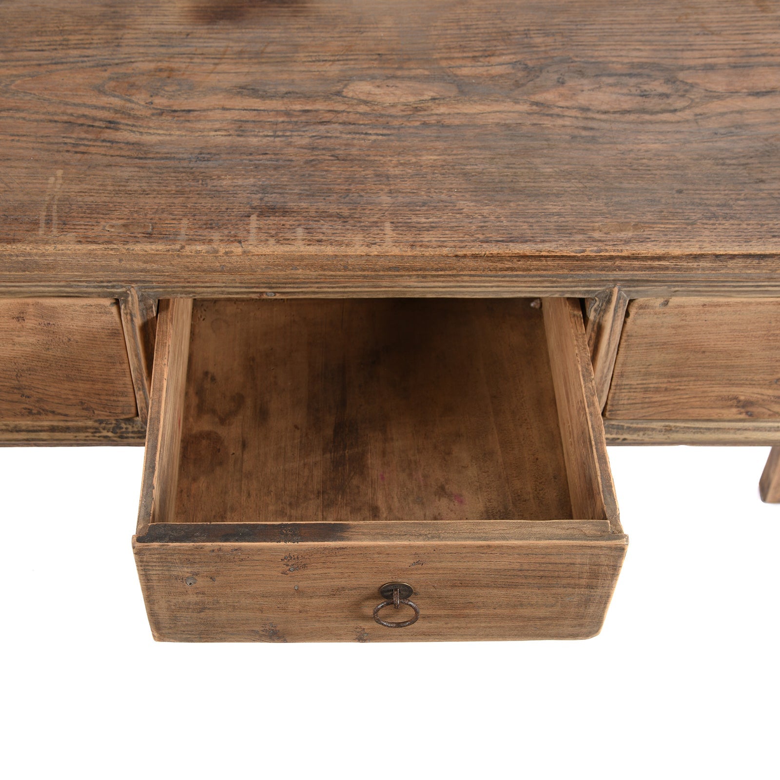 4 Drawer Chinese Elm Altar Table - 19thC