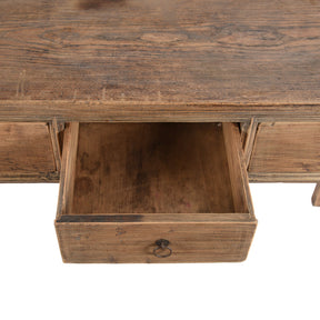 4 Drawer Chinese Elm Altar Table - 19thC