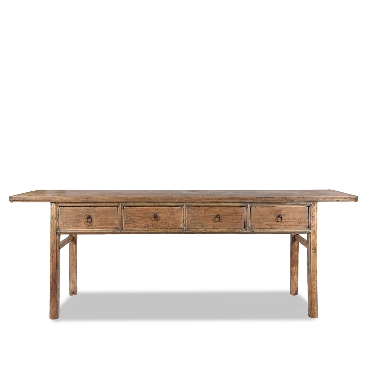 4 Drawer Chinese Elm Altar Table - 19thC