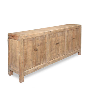 6 Door Mongolian Bleached Sideboard