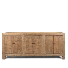 6 Door Mongolian Bleached Sideboard