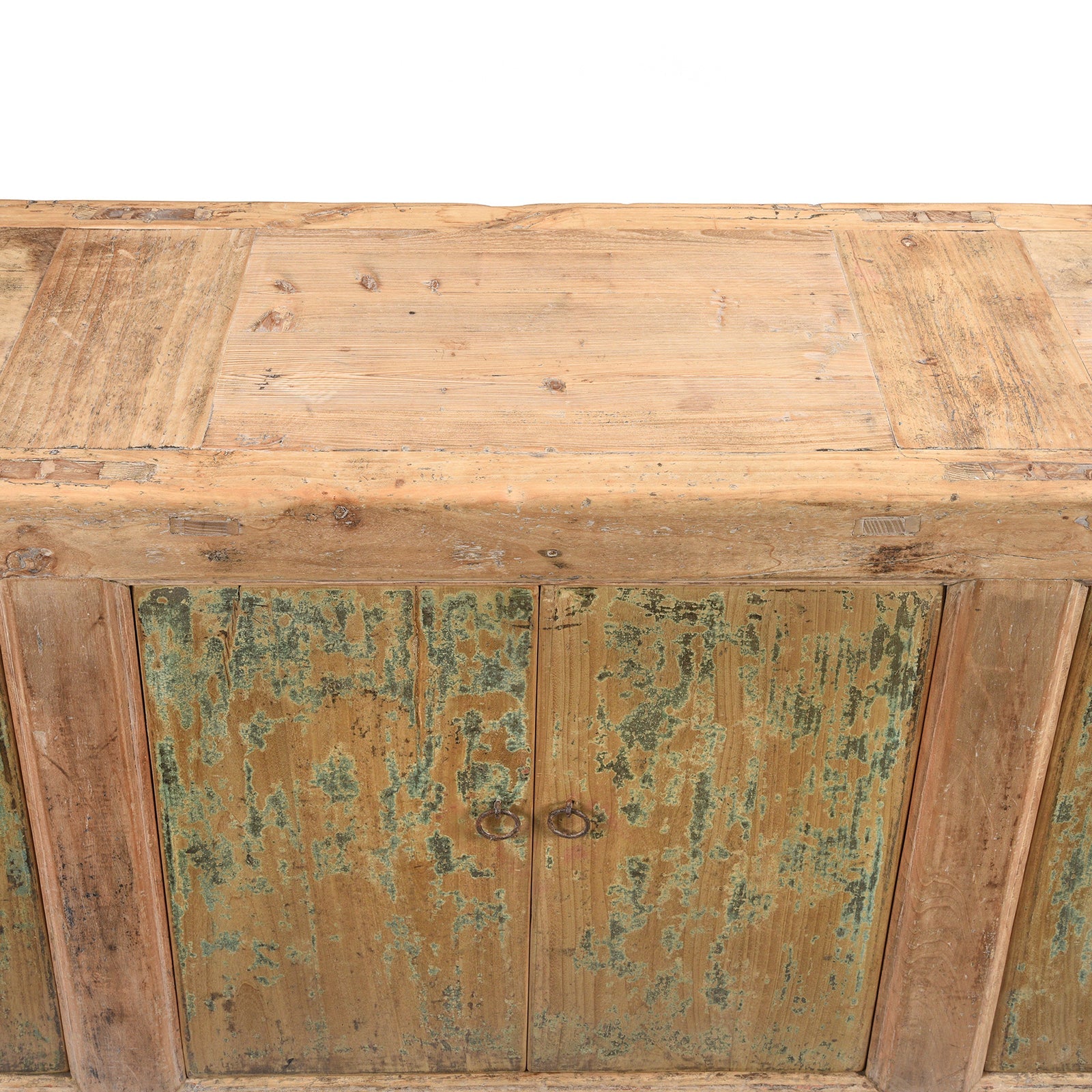 Reclaimed 6 Door Mongolian Bleached Sideboard