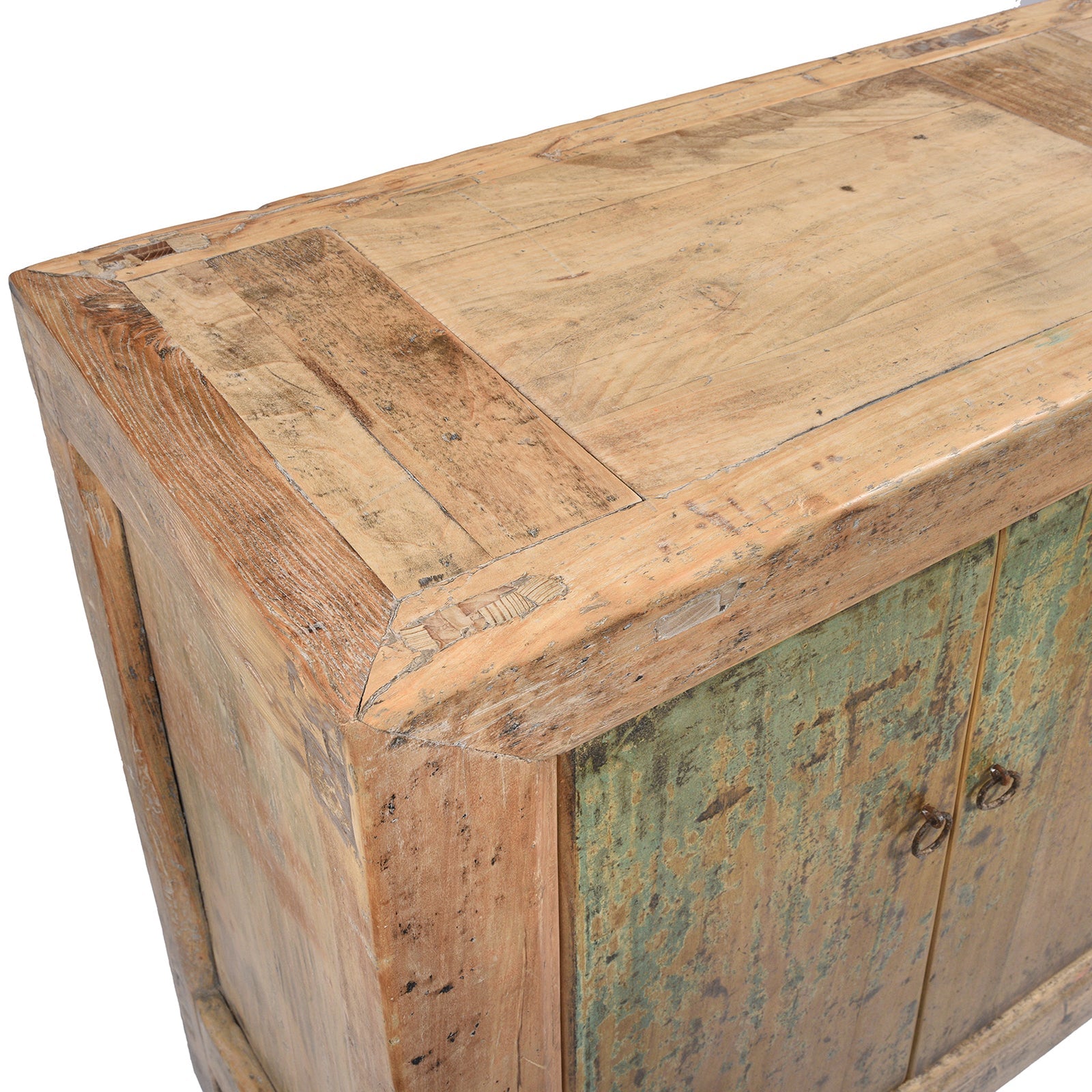 Reclaimed 6 Door Mongolian Bleached Sideboard