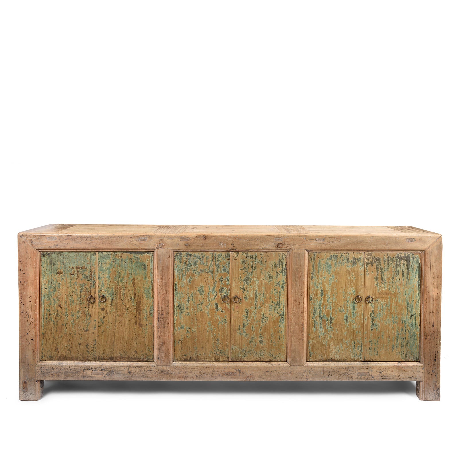Reclaimed 6 Door Mongolian Bleached Sideboard