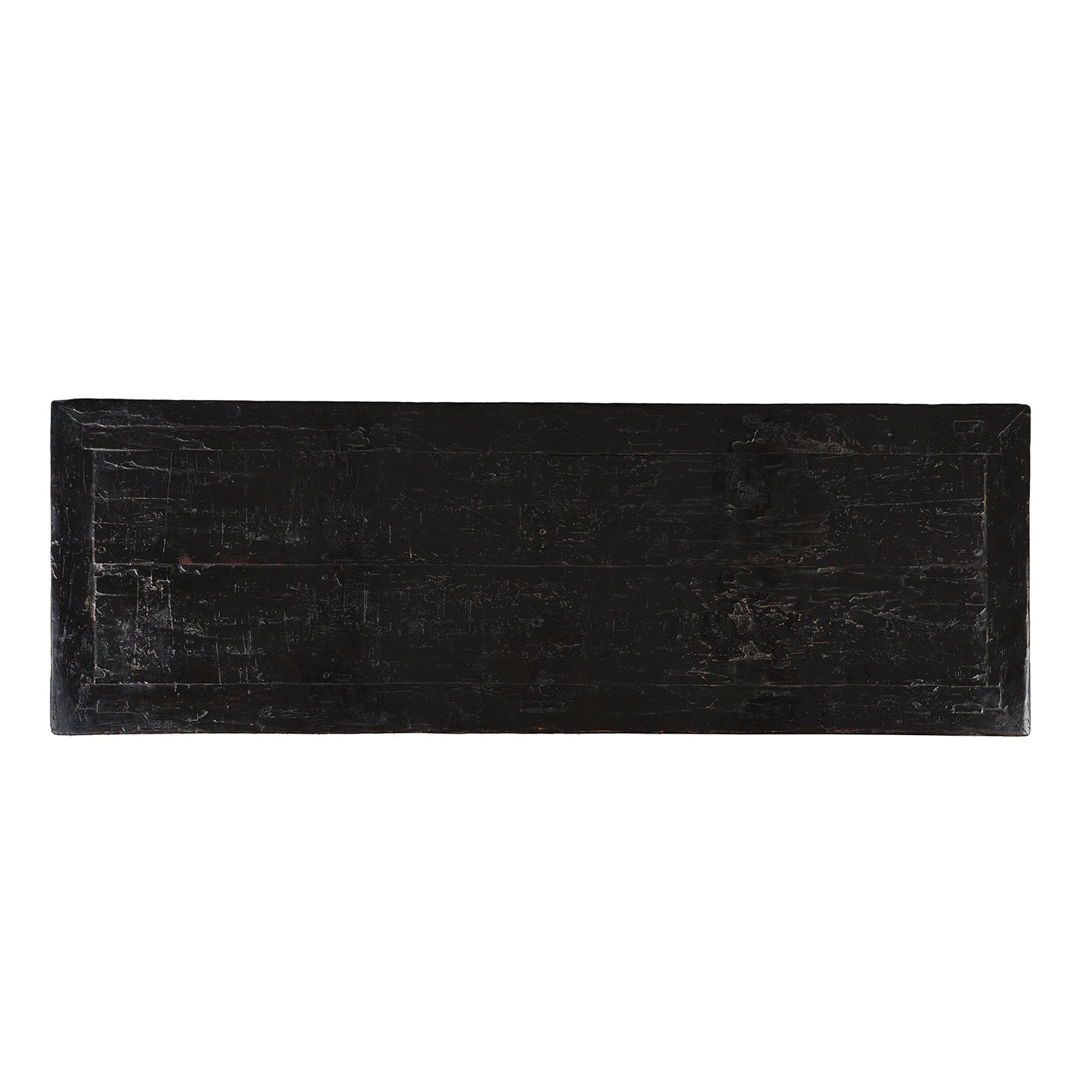 Black Lacquered Sideboard From Shanxi - Early 19th Century