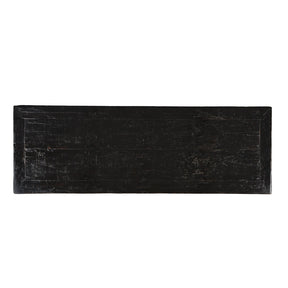 Black Lacquered Sideboard From Shanxi - Early 19th Century
